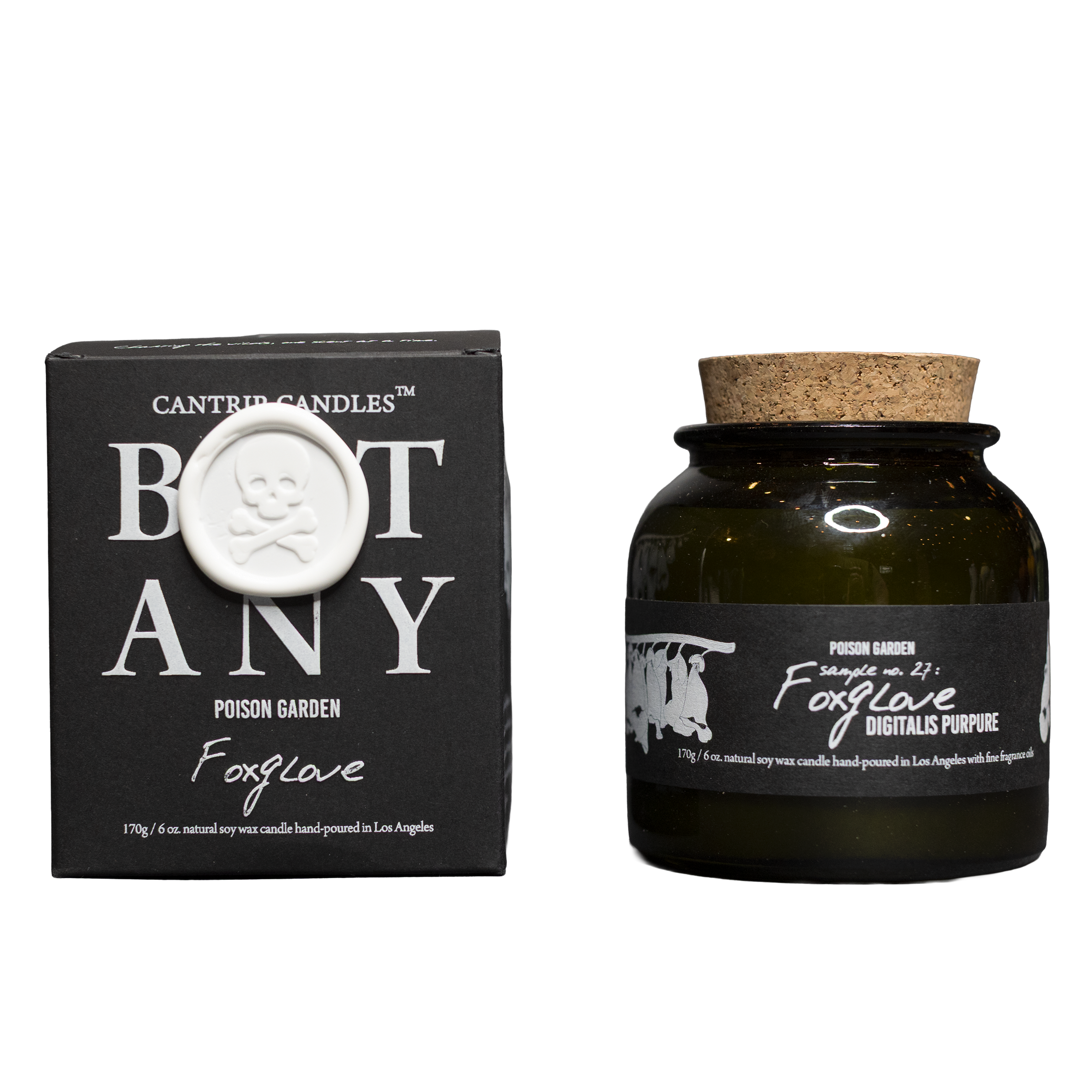 Botany: Poison Garden ~ Foxglove 💮 - Cantrip Candles